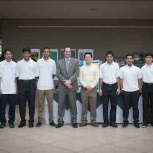 Harker InvenTeam Showcases Innovative Generator for MIT Visitors; Project Moves Towards June Deadline US_MIT_InvenTeam_KC-015