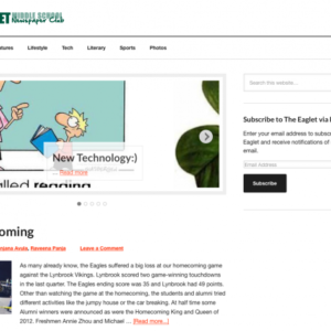 Middle School News Site Officially Launched! Screen Shot 2013-06-17 at 5.55.45 PM