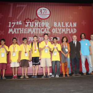 Middle School Math Teacher Participates in Mathematics Olympiad in Turkey Medal Time_VKadam_JBMO
