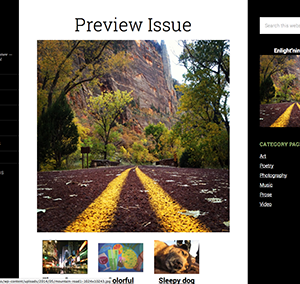 Enlight’ning Magazine Unveils Exciting New Online Format Screen Shot 2014-06-23 at 5.59.54 PM