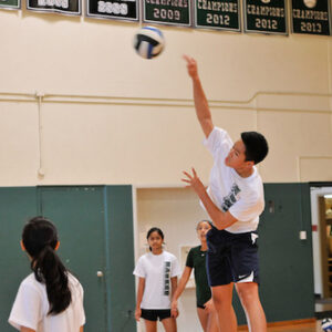 Volleyball Campers Enjoy Improving Skills and Learning New Ones Harker_volley_ball_camp