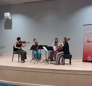 Excelsa Quartet Offers Free Workshop to Harker Students Excelsa Quartet