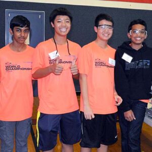 Grade 8 Students Receive Top Honors at Local Robotics Competition Eaglebots2014_web