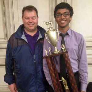 Reddy Named National Debate Champ; Team Members Break 44-year Record 2015-04_Debate_Winner_001
