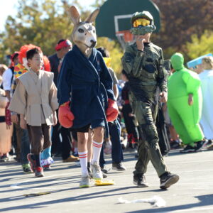 Lower School Students Display Creative Costumes at 18th Annual Halloween Parade Photo by Mark Kocina