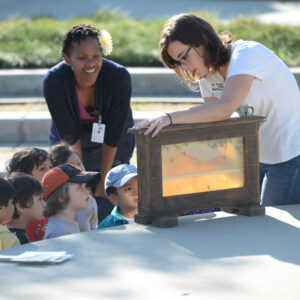 Students Welcome Bee Experts, Grow Bee-Friendly Garden Photo by Mark Kocina