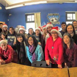 LS dress drive Photo by  Erin Vokey, Harker parent