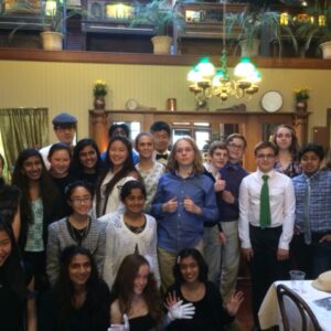 Grade 8 Students Take Trip Back to the 1920s in End-of-Section Outing group shot of a majority of the attendees