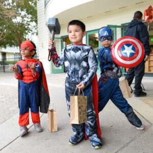 Halloween parade makes preschool even more fun! Photo by Mark Kocina