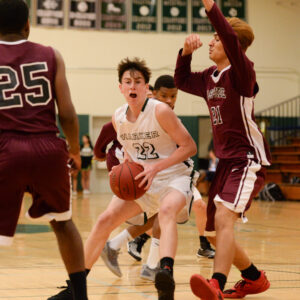 Wrestling has strong showing at league tournament while the other Harker sports head in to the final week of league play Photo by Mark Kocina