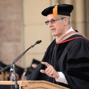 Parting advice from Chris Nikoloff: Don't forget to sing in the lifeboats Photo by Mark Kocina