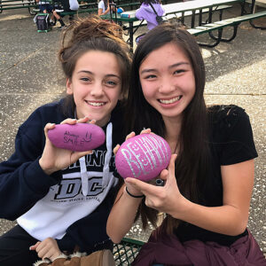 Students create 'kindness rocks' to spread positive messages IMG_1804