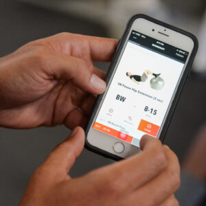 Fitness app helps athletes with workouts Photo by Mark Kocina