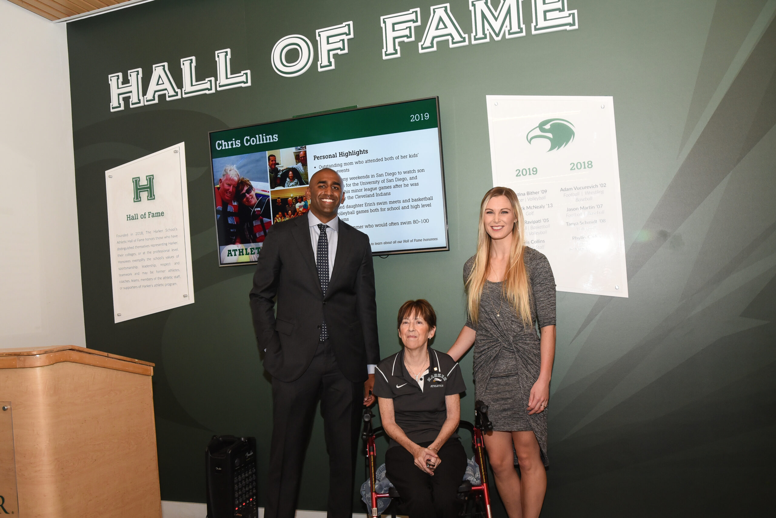 Newest inductees added to Harker’s Athletic Hall of Fame
