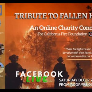 Student-organized benefit concert to honor CA firefighters TTFH-Poster