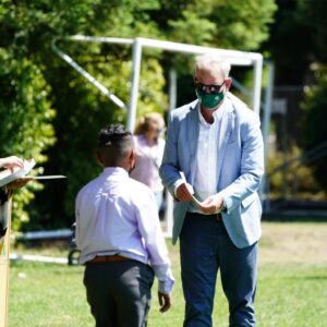 Grade 5 takes final steps as lower school students Photo by Ben Green