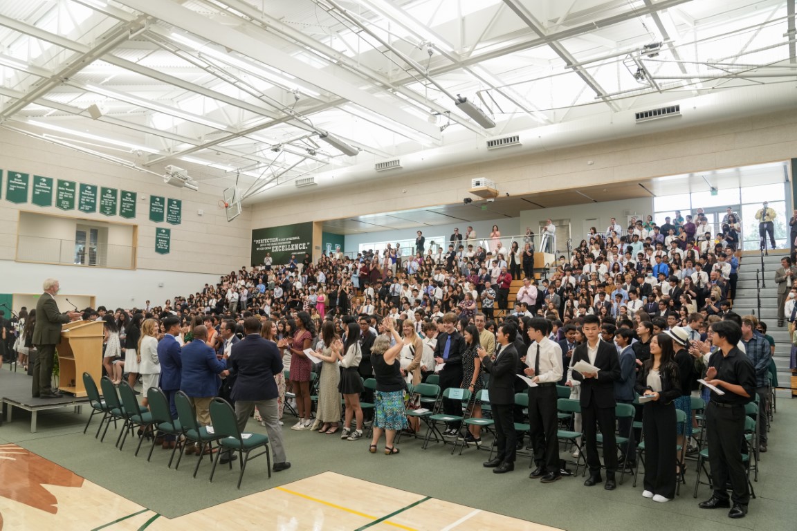 Upper school kicks off year with annual matriculation ceremony