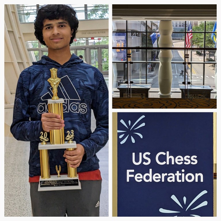 Harker News The Harker School Kudos Chess enthusiast repeats