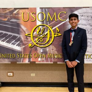 Sophomore wins four medals in U.S. Open Music Competition Ishan_Mysore_USOMC
