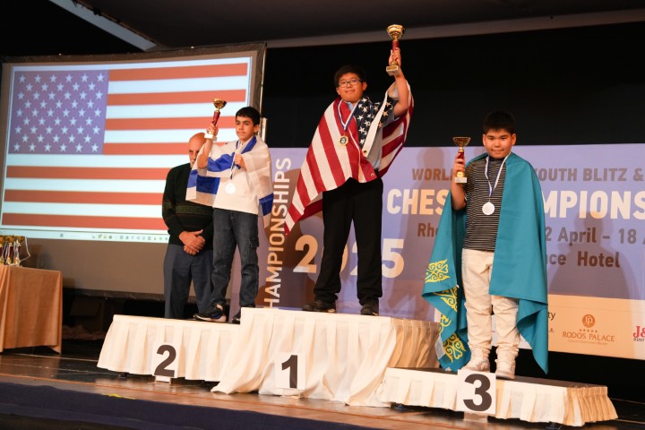 Sixth grader takes gold at international chess tournament