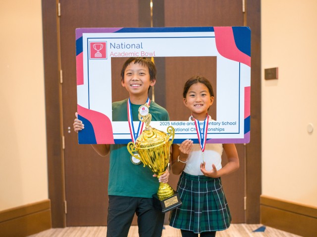 Students take top spots at International Academic Competitions event