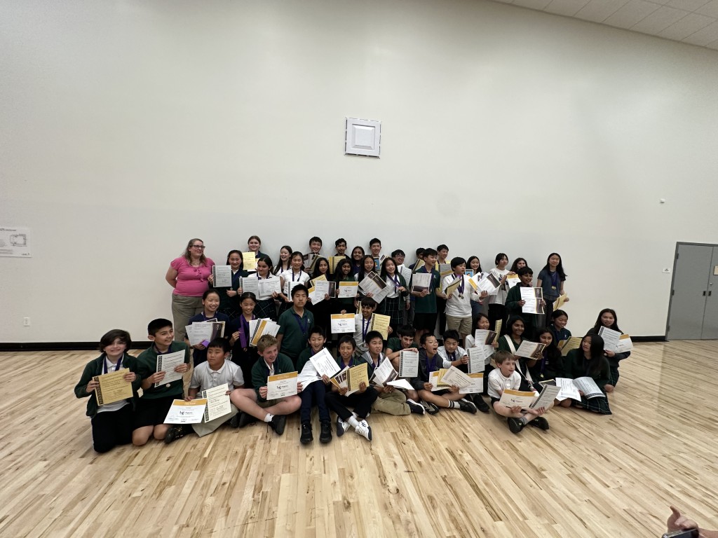 Lower and Middle School Latin celebrate successful year