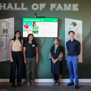 2025 Hall of Fame induction ceremony celebrates four alum athletes Photos by Sophie Ormond and Maria Gong.