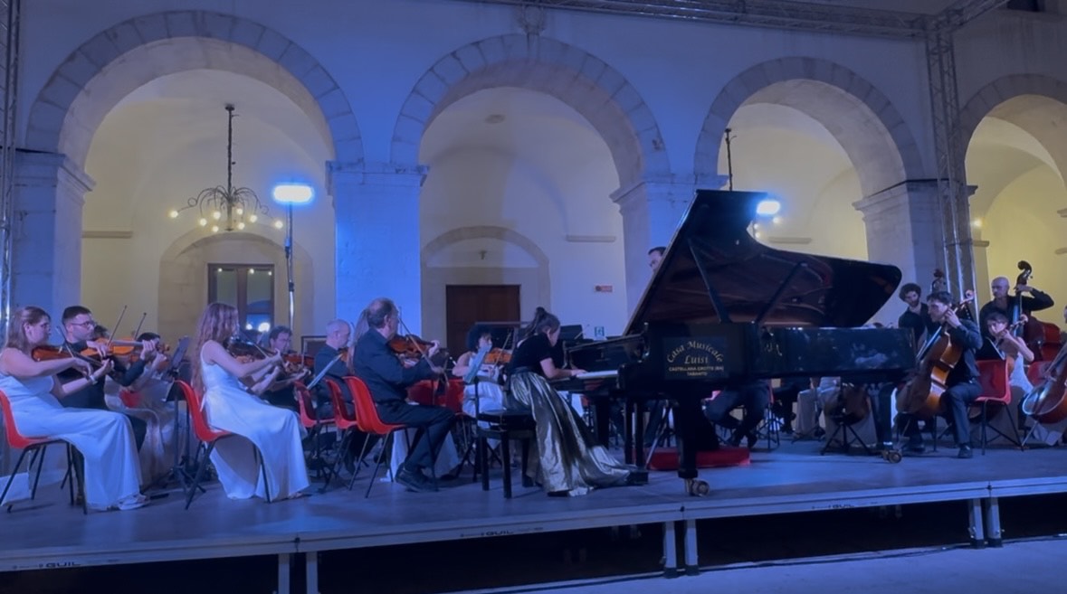 Grade 3 pianist earns accolades and performs in Italy